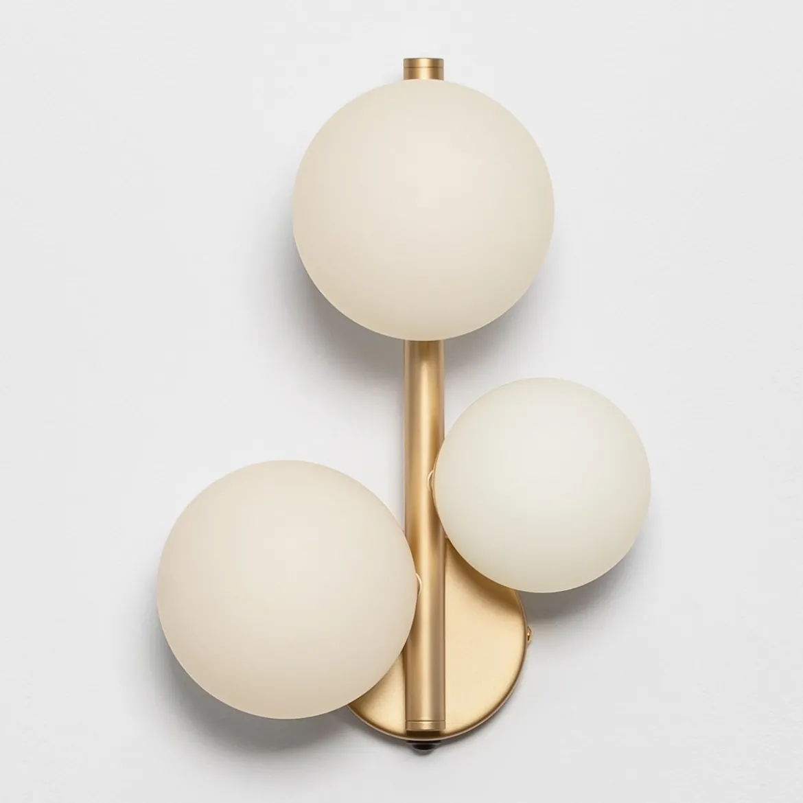 Nova Luce 9028862 ODILLIA Wandleuchte 3-flammig Gold Weiss G9