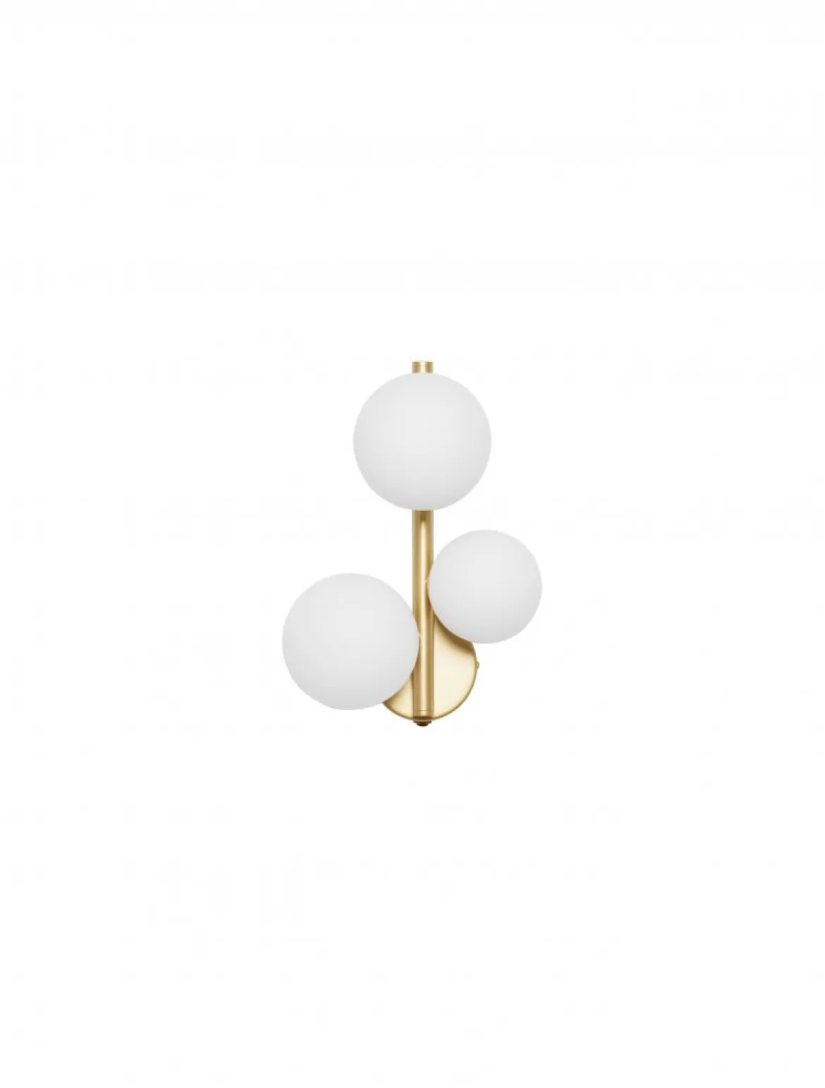 Nova Luce 9028862 ODILLIA Wandleuchte 3-flammig Gold Weiss G9