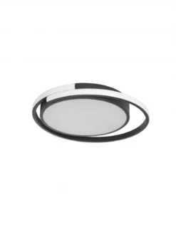 Nova Luce 9081206 ODREY LED Deckenleuchte 40cm 3000K Schwarz