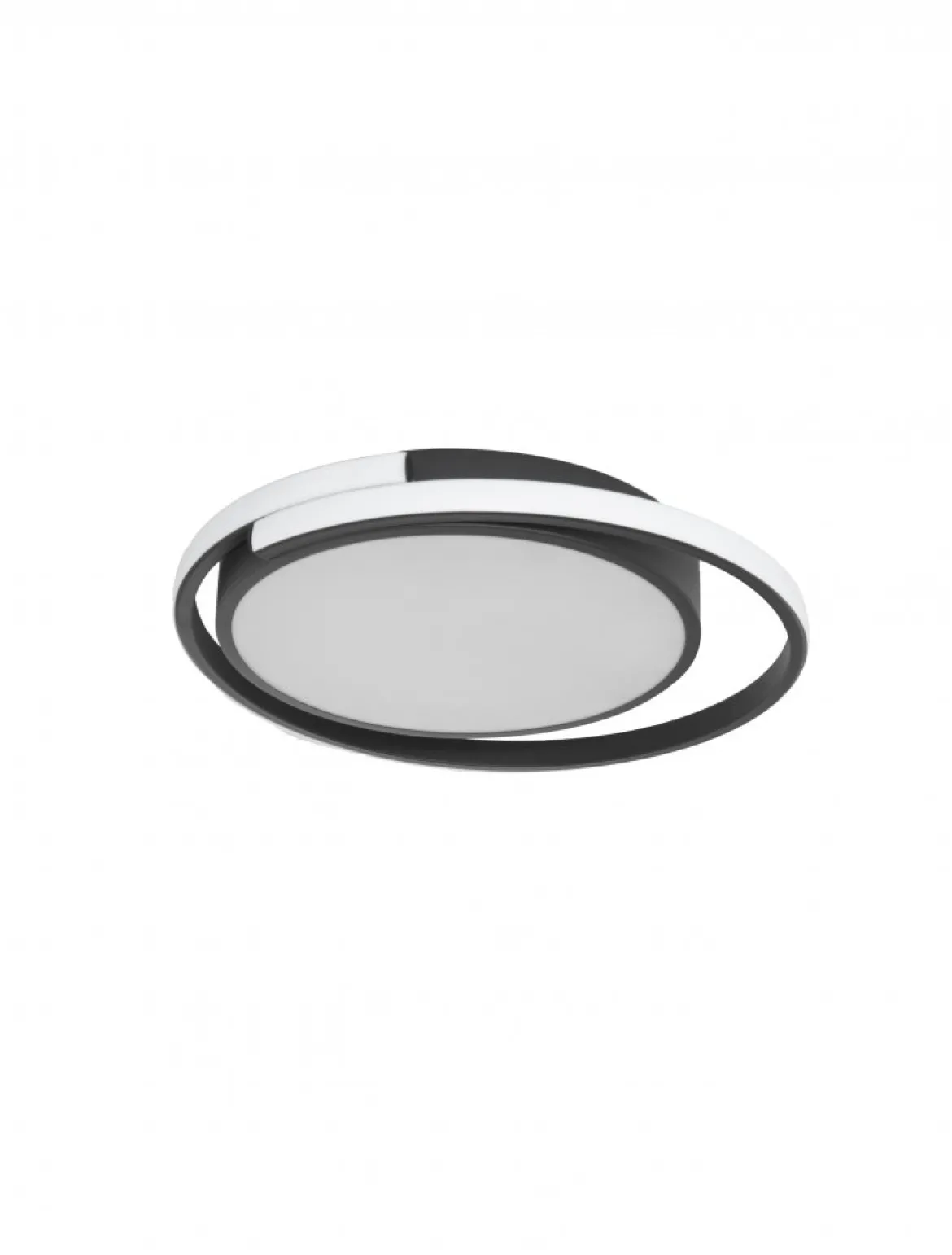 Nova Luce 9081206 ODREY LED Deckenleuchte 40cm 3000K Schwarz