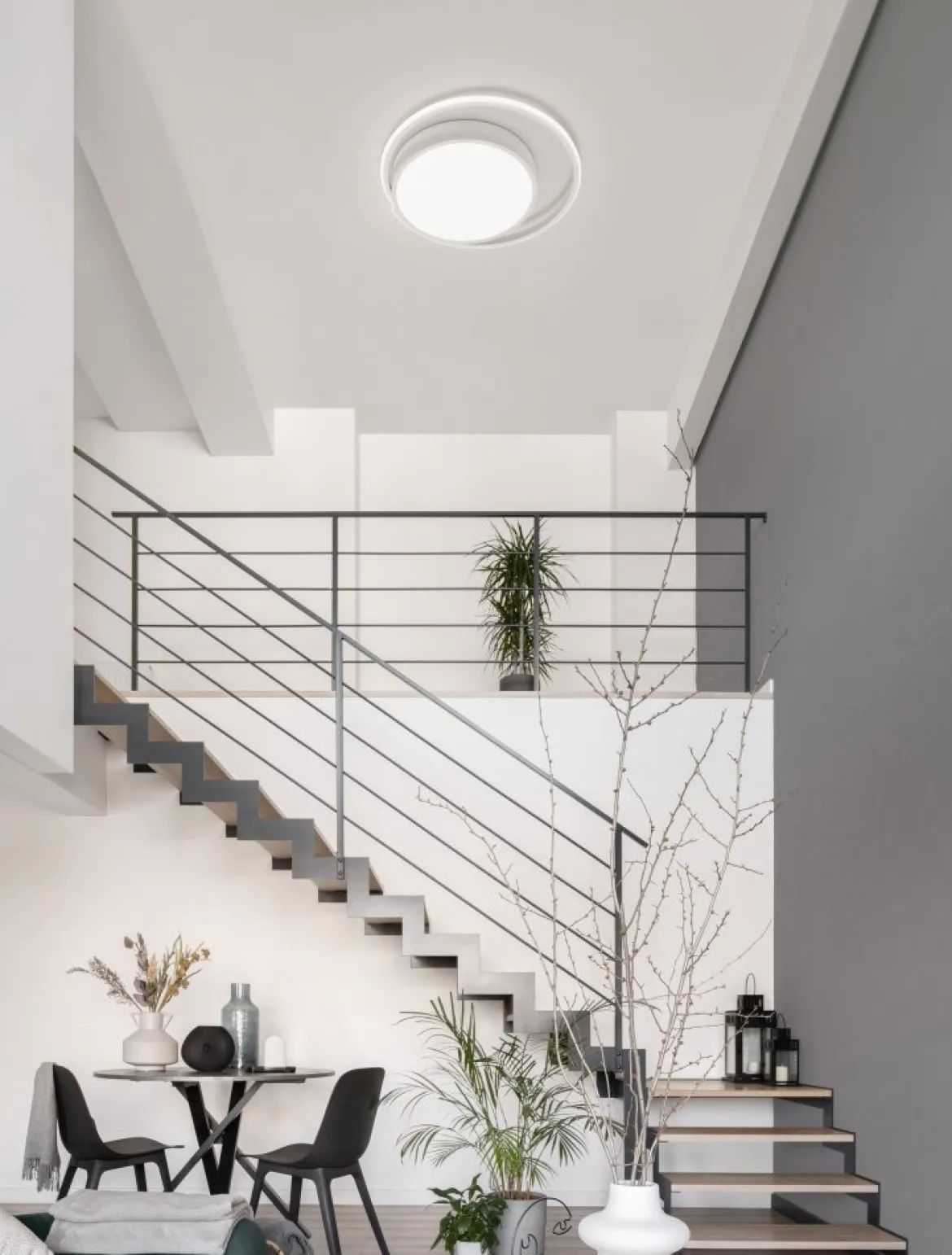 Nova Luce 9081207 ODREY LED Deckenleuchte 40cm 3000K Weiss