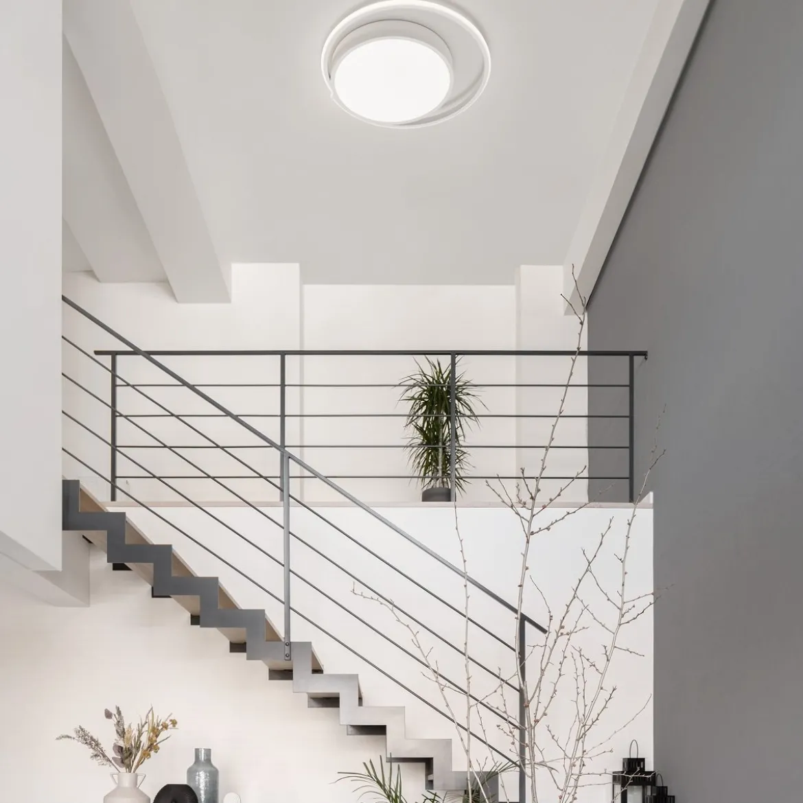 Nova Luce 9081207 ODREY LED Deckenleuchte 40cm 3000K Weiss