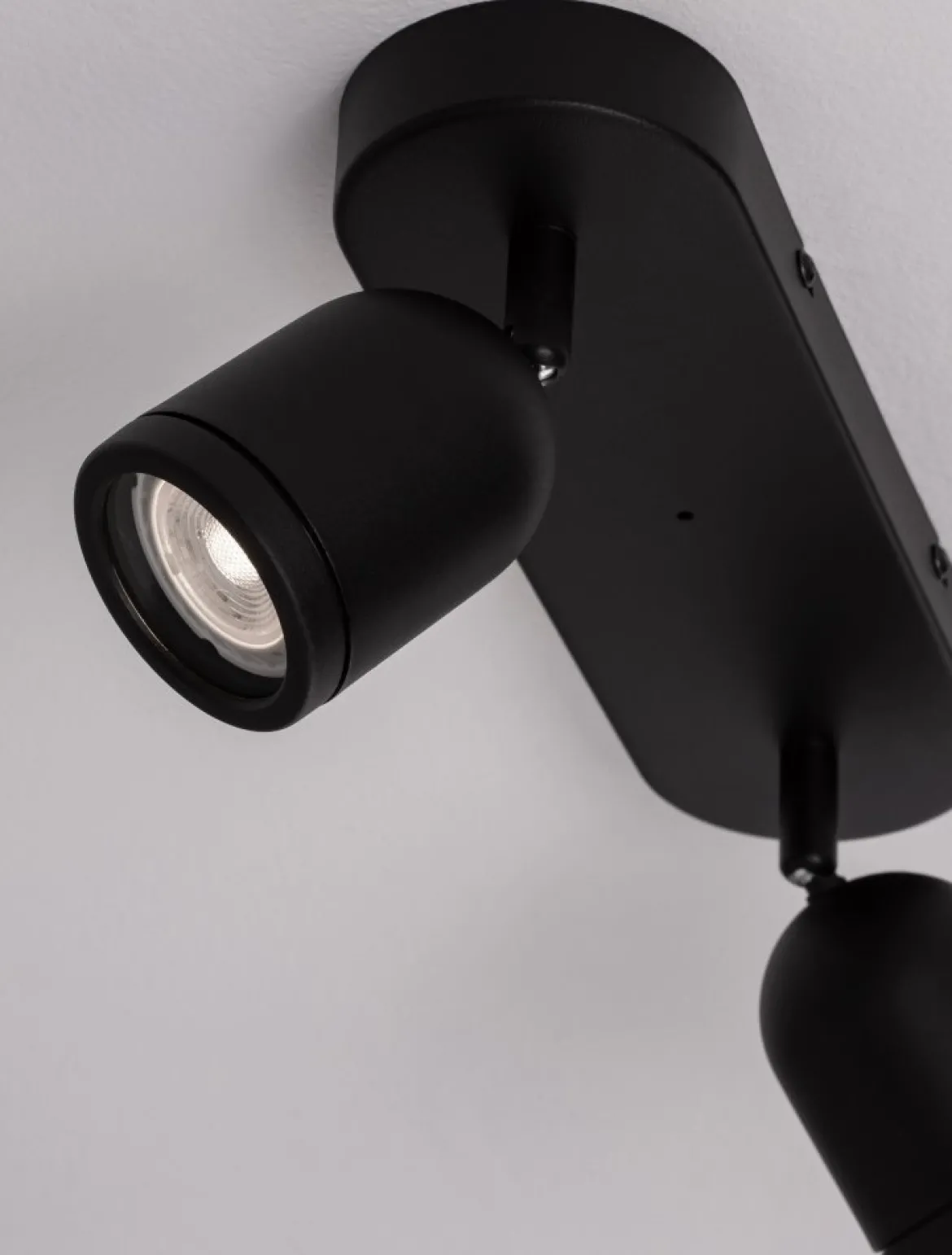 Nova Luce 9555815 ORSON Deckenleuchte 2-flammig Schwarz GU10
