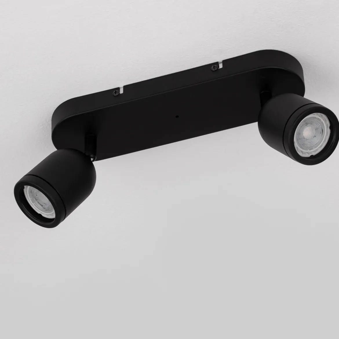 Nova Luce 9555815 ORSON Deckenleuchte 2-flammig Schwarz GU10