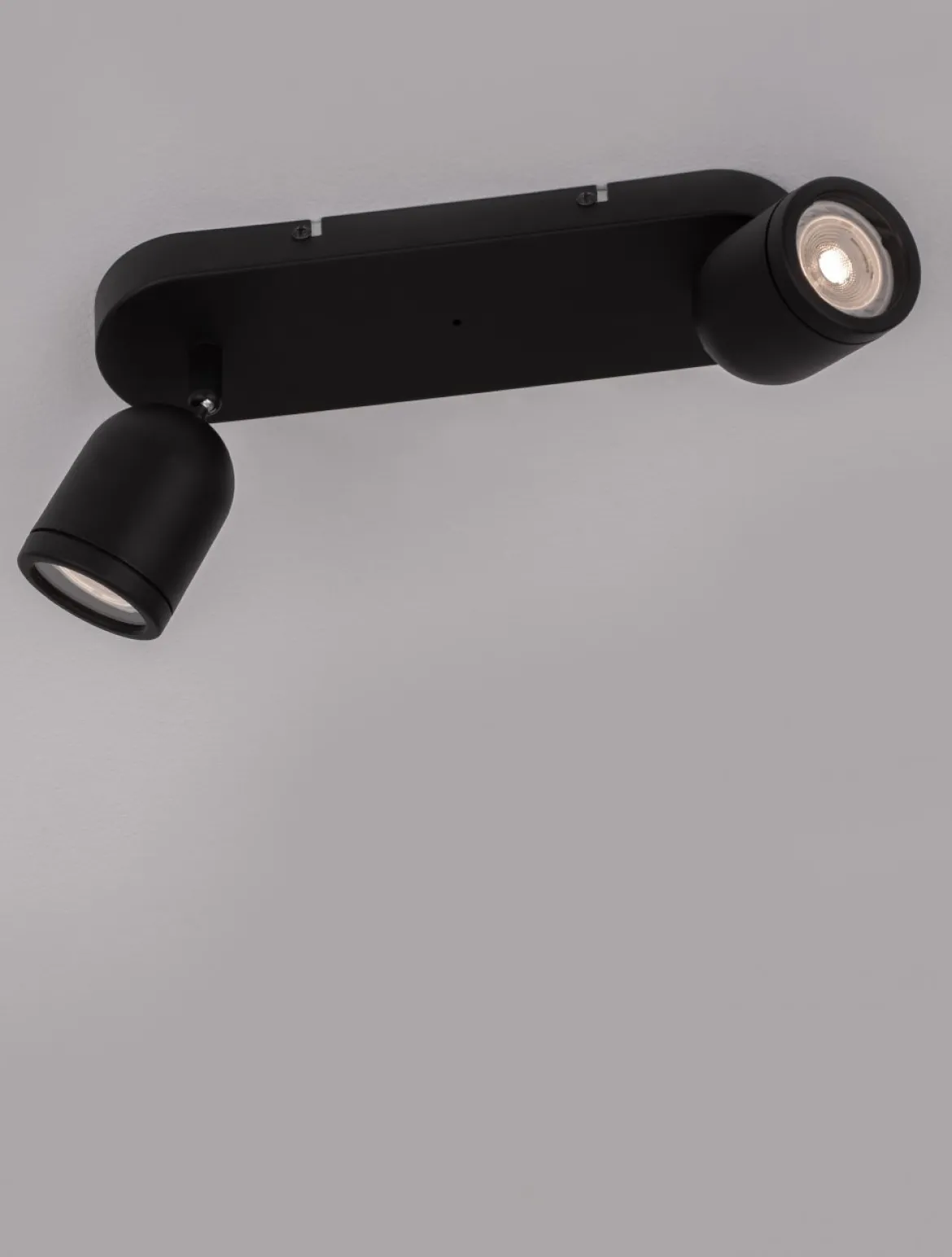 Nova Luce 9555815 ORSON Deckenleuchte 2-flammig Schwarz GU10