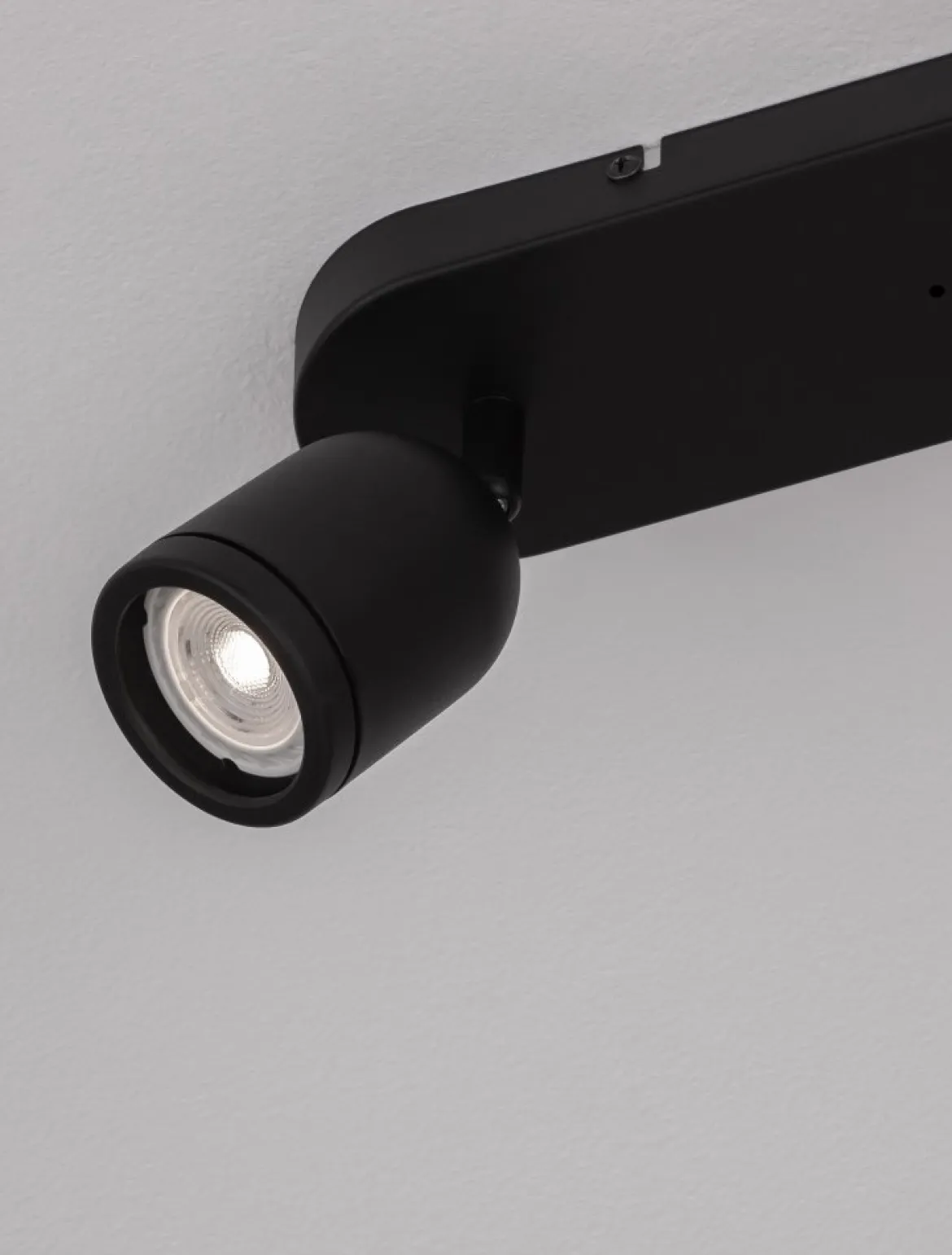 Nova Luce 9555815 ORSON Deckenleuchte 2-flammig Schwarz GU10