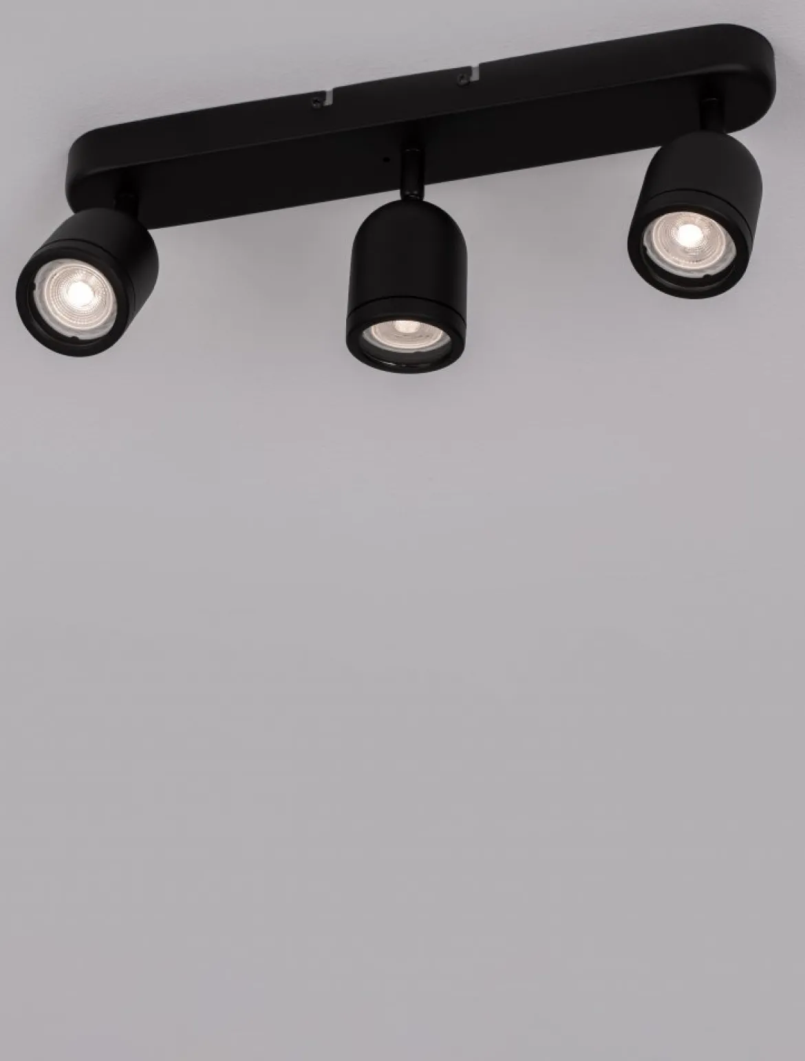 Nova Luce 9555817 ORSON Deckenleuchte 3-flammig Schwarz GU10