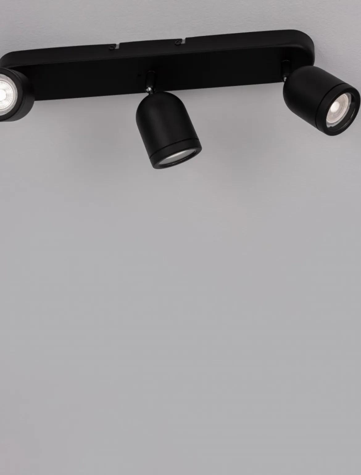 Nova Luce 9555817 ORSON Deckenleuchte 3-flammig Schwarz GU10