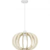 Nova Luce 9620123 OTTOLINE Pendelleuchte Naturholz E27