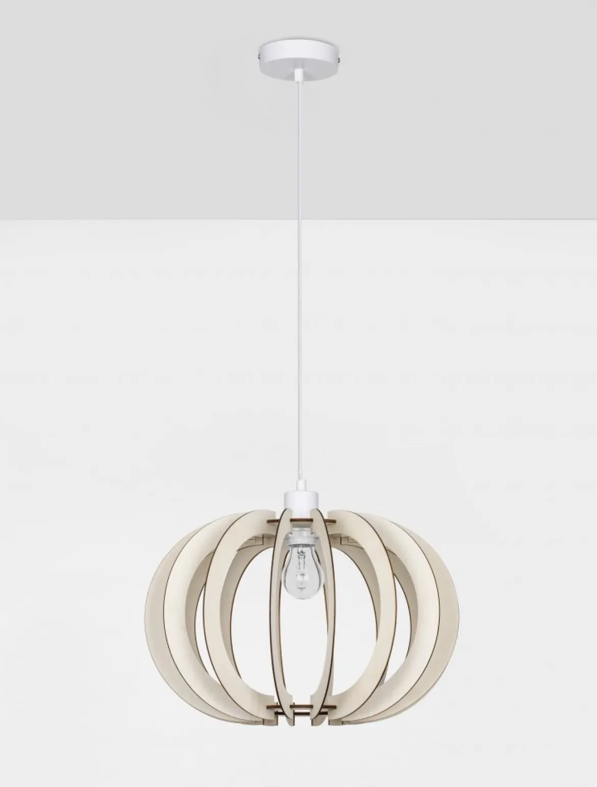 Nova Luce 9620123 OTTOLINE Pendelleuchte Naturholz E27