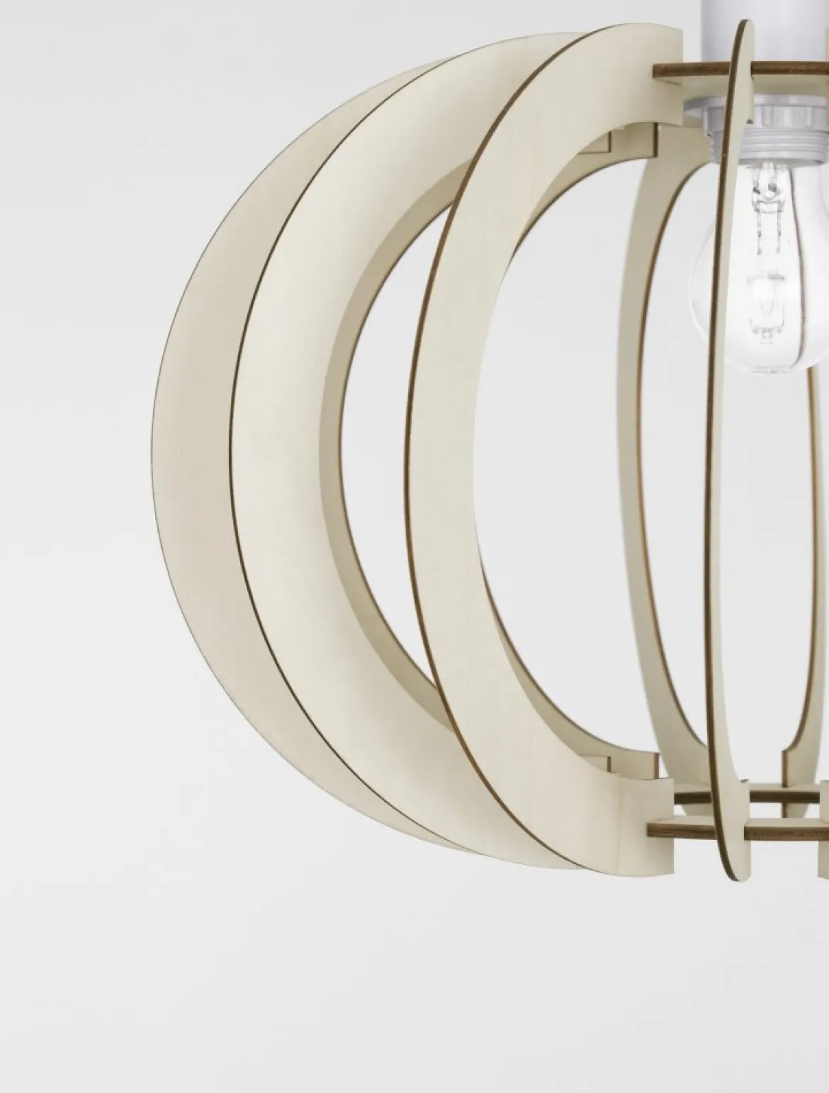 Nova Luce 9620123 OTTOLINE Pendelleuchte Naturholz E27