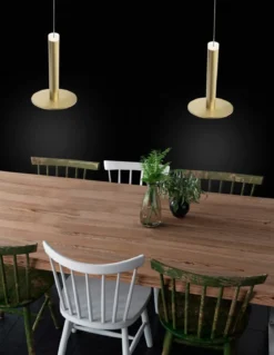 Nova Luce 1703301201 PALENCIA LED Pendelleuchte 1-flammig 3000K Messing Gold