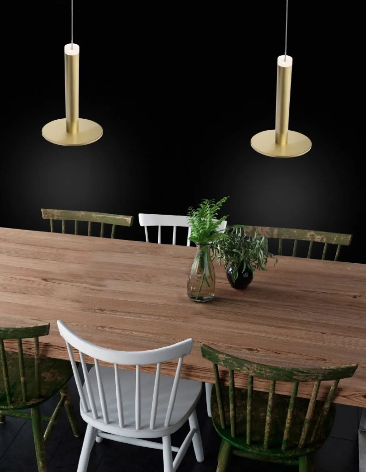 Nova Luce 1703301201 PALENCIA LED Pendelleuchte 1-flammig 3000K Messing Gold