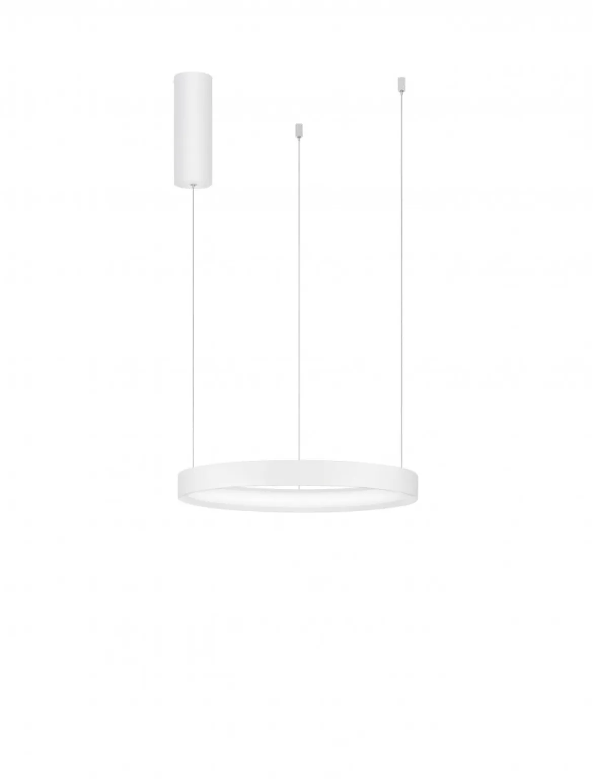 Nova Luce 9345613 PERRINE LED Pendelleuchte 40cm 3000K Weiss dimmbar