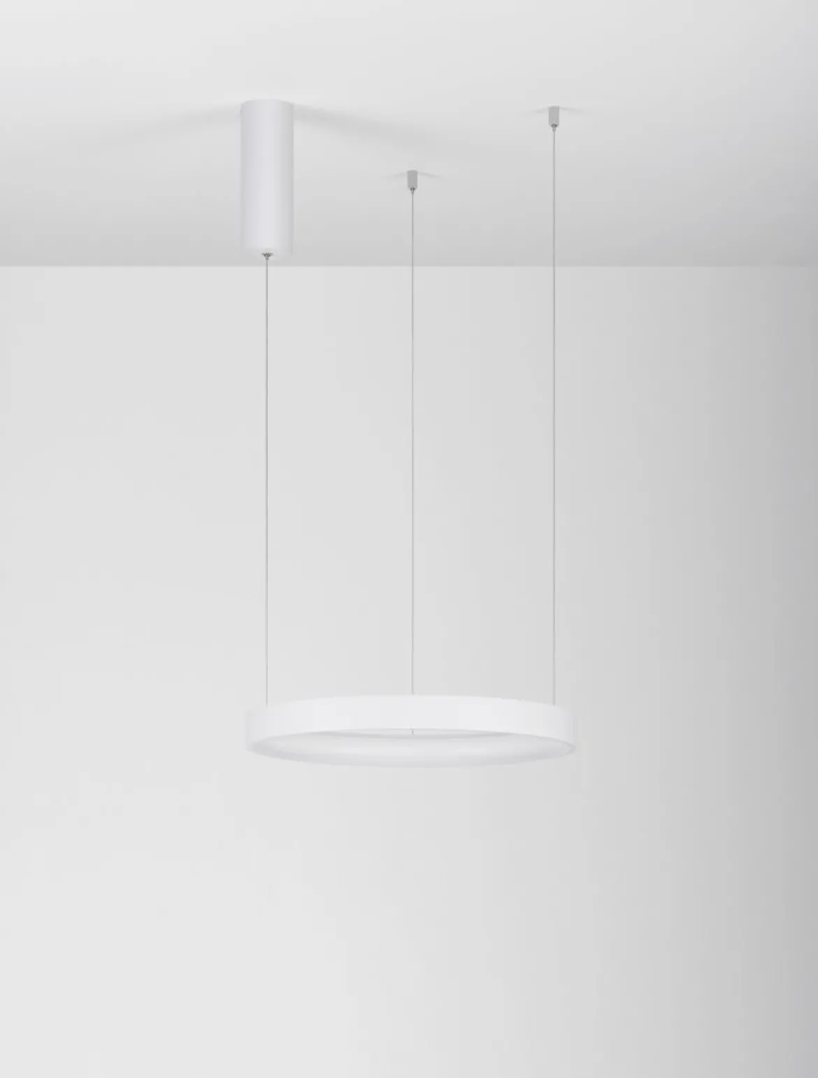 Nova Luce 9345613 PERRINE LED Pendelleuchte 40cm 3000K Weiss dimmbar