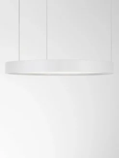 Nova Luce 9345613 PERRINE LED Pendelleuchte 40cm 3000K Weiss dimmbar