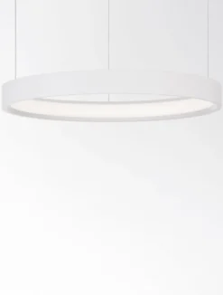 Nova Luce 9345613 PERRINE LED Pendelleuchte 40cm 3000K Weiss dimmbar