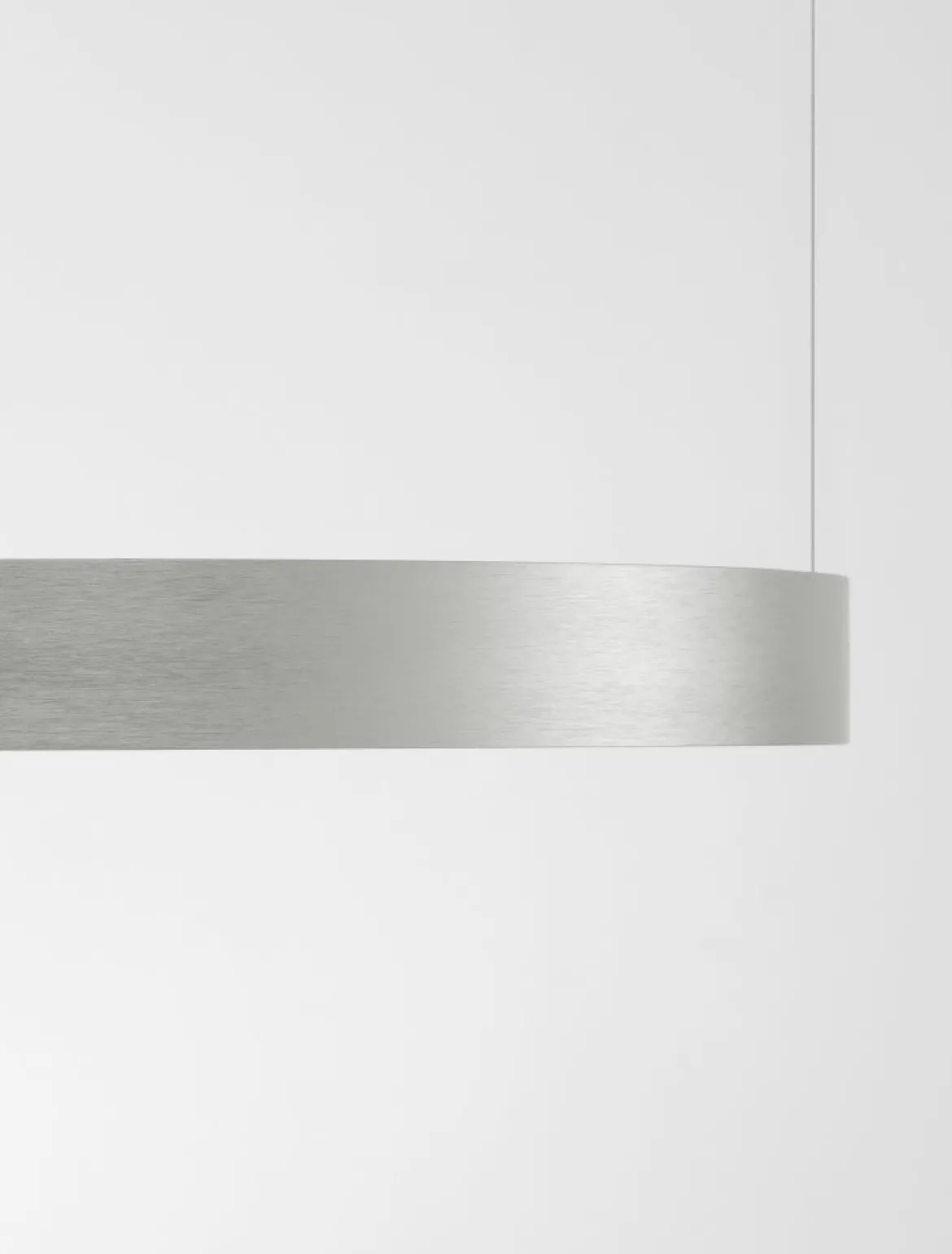 Nova Luce 9345614 PERRINE LED Pendelleuchte 40cm 3000K Silber dimmbar