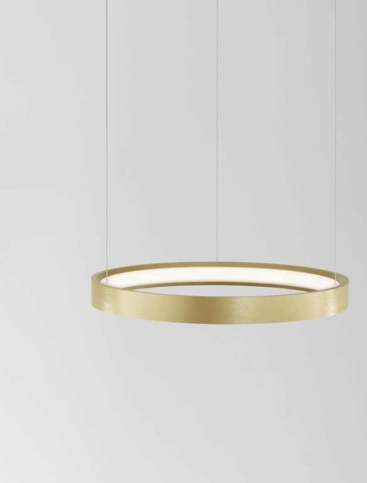 Nova Luce 9345615 PERRINE LED Pendelleuchte 40cm 3000K Gold dimmbar