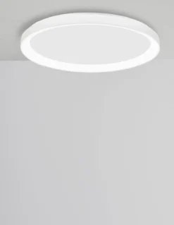 Nova Luce 9853673 PERTINO LED Deckenleuchte 48cm 3000K Weiss dimmbar