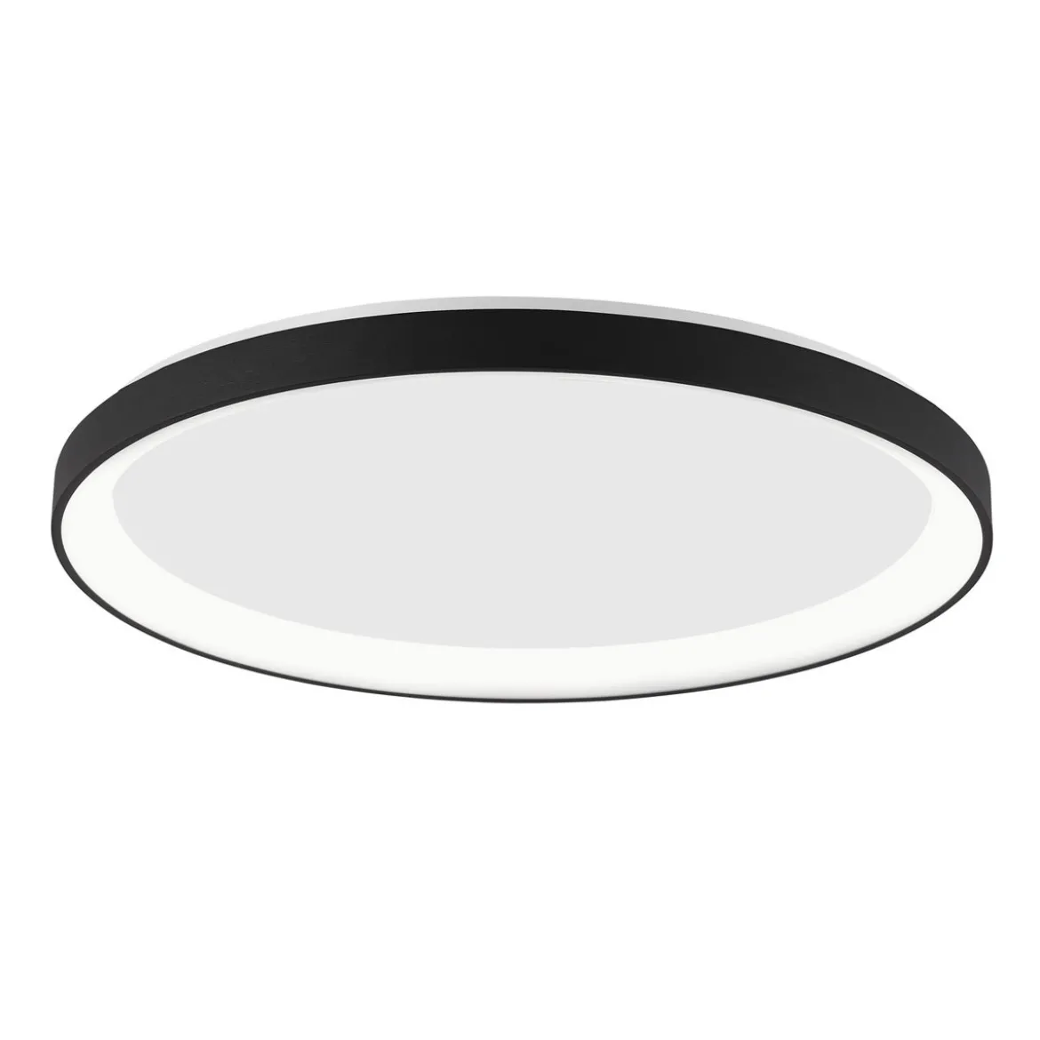 Nova Luce 9853674 PERTINO LED Deckenleuchte 48cm 3000K Schwarz dimmbar