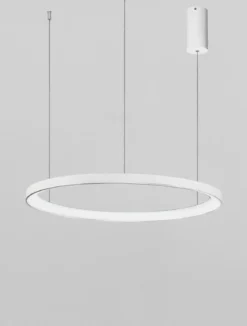 Nova Luce 9345688 PERTINO LED Pendelleuchte 58cm 2700K Weiss dimmbar