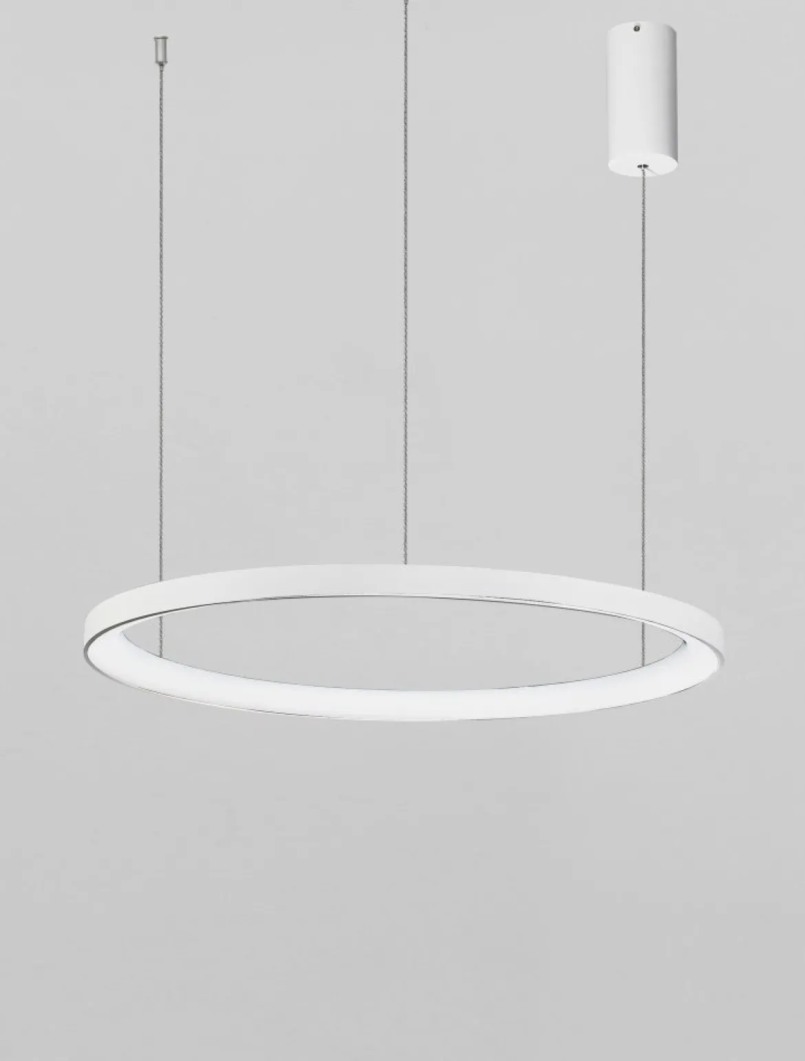 Nova Luce 9345688 PERTINO LED Pendelleuchte 58cm 2700K Weiss dimmbar
