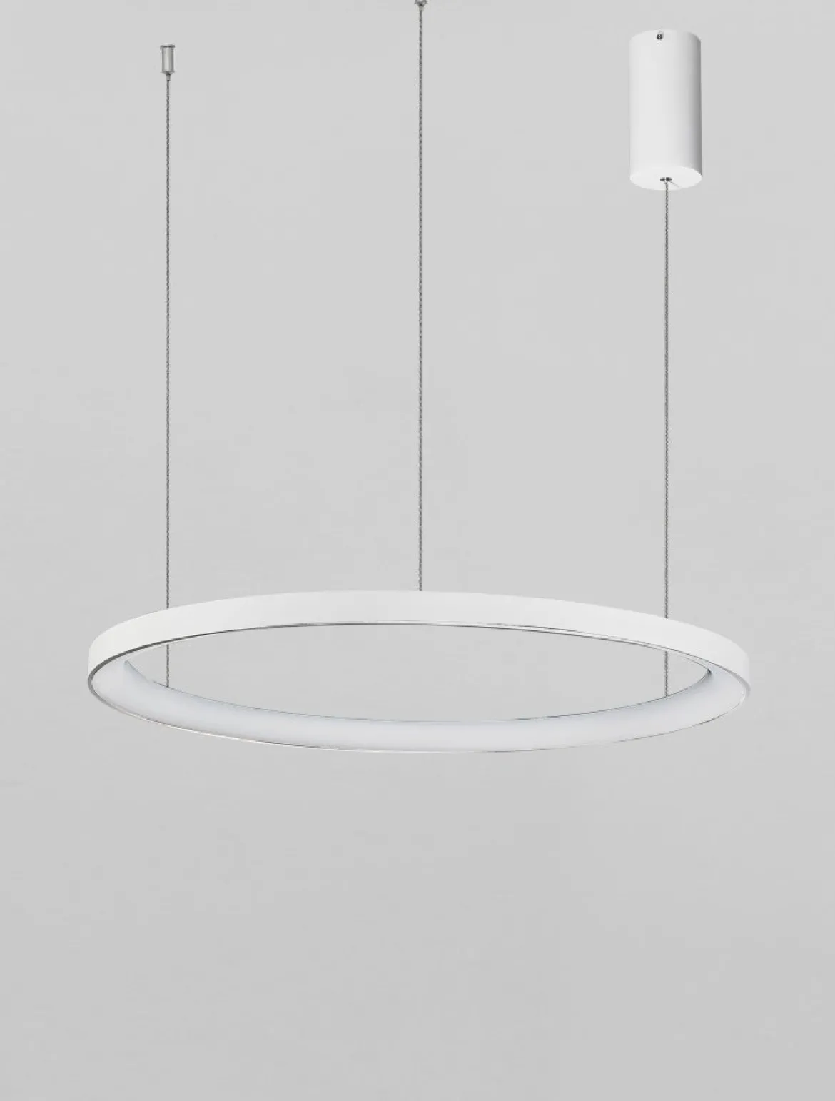Nova Luce 9345688 PERTINO LED Pendelleuchte 58cm 2700K Weiss dimmbar