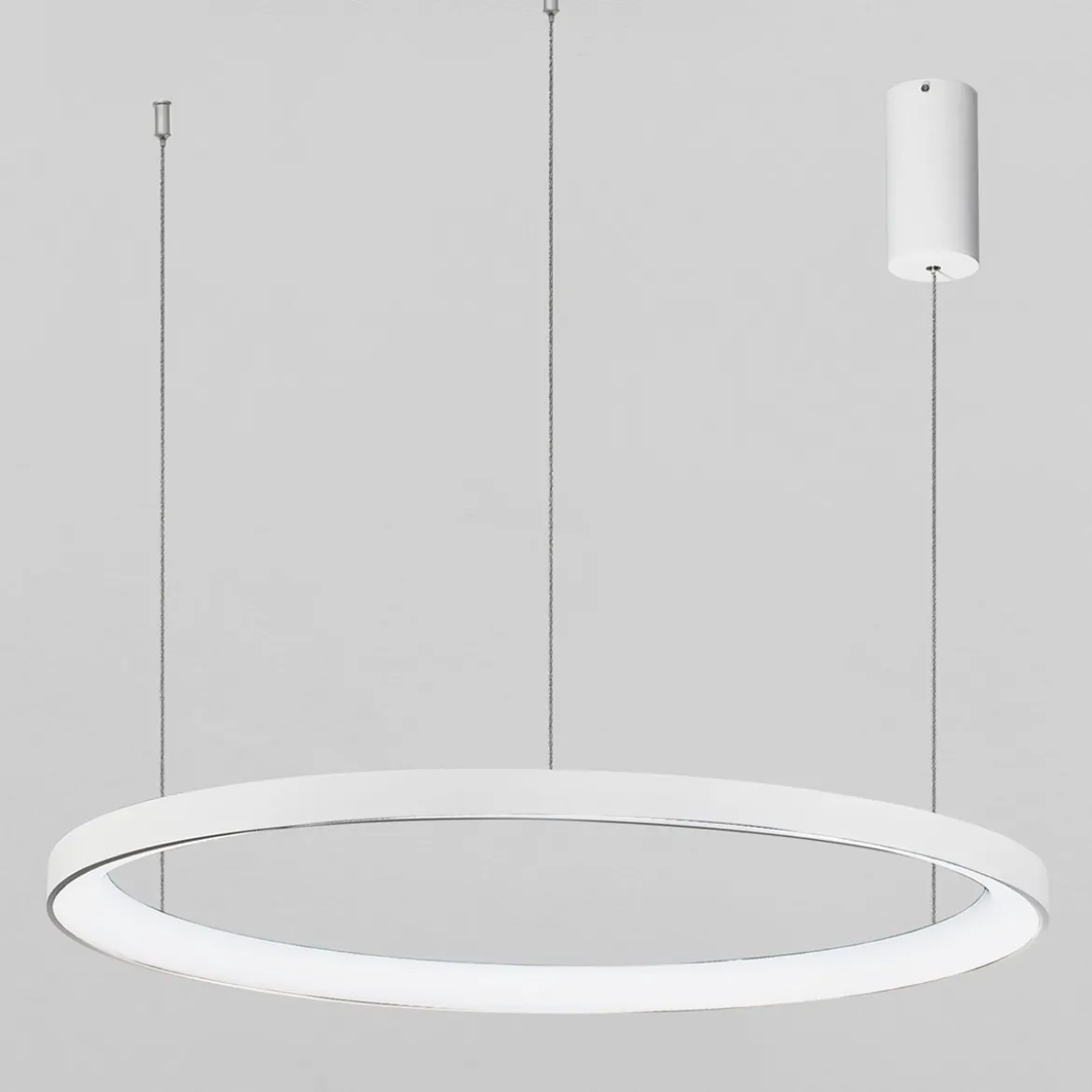 Nova Luce 9853685 PERTINO LED Pendelleuchte 78cm 3000K Weiss dimmbar