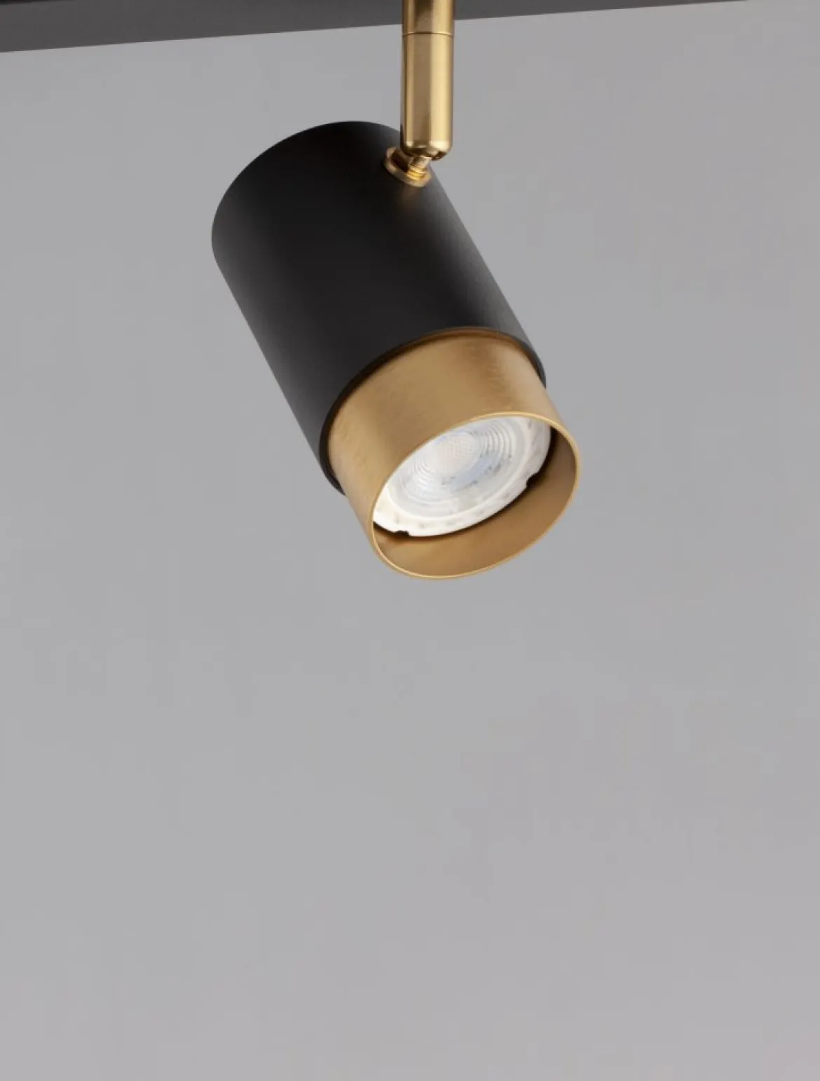 Nova Luce 9111435 POGNO Deckenleuchte 3-flammig Schwarz Gold GU10