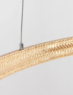 Nova Luce 9285601 PRESTON LED Pendelleuchte 60cm 3000K Antik Gold dimmbar
