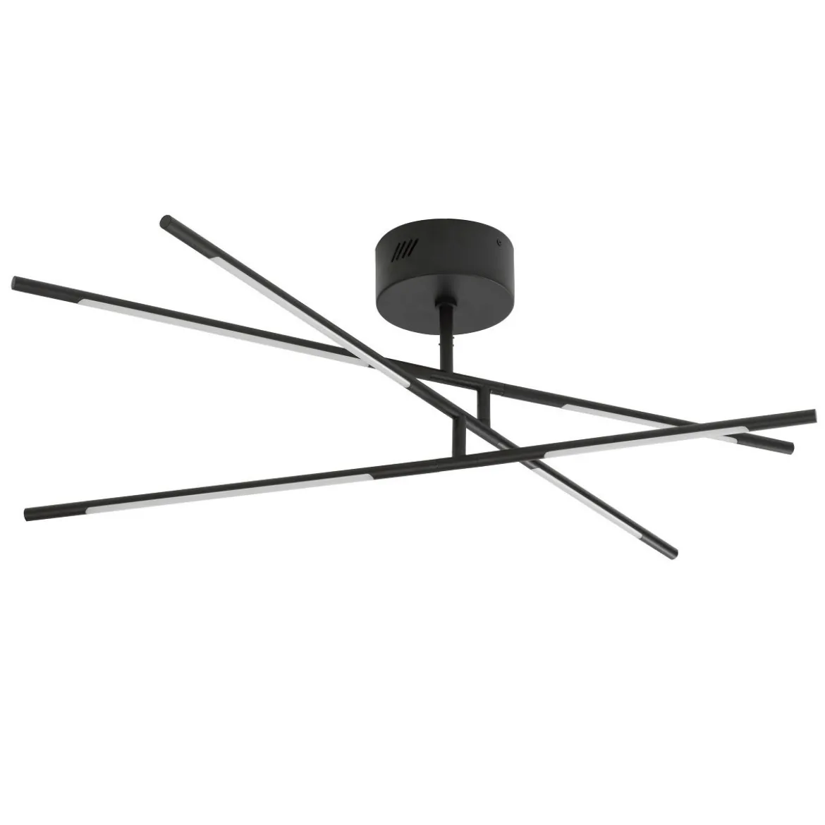 Nova Luce 9180761 RACCIO LED Deckenleuchte 6-flammig 3000K Schwarz