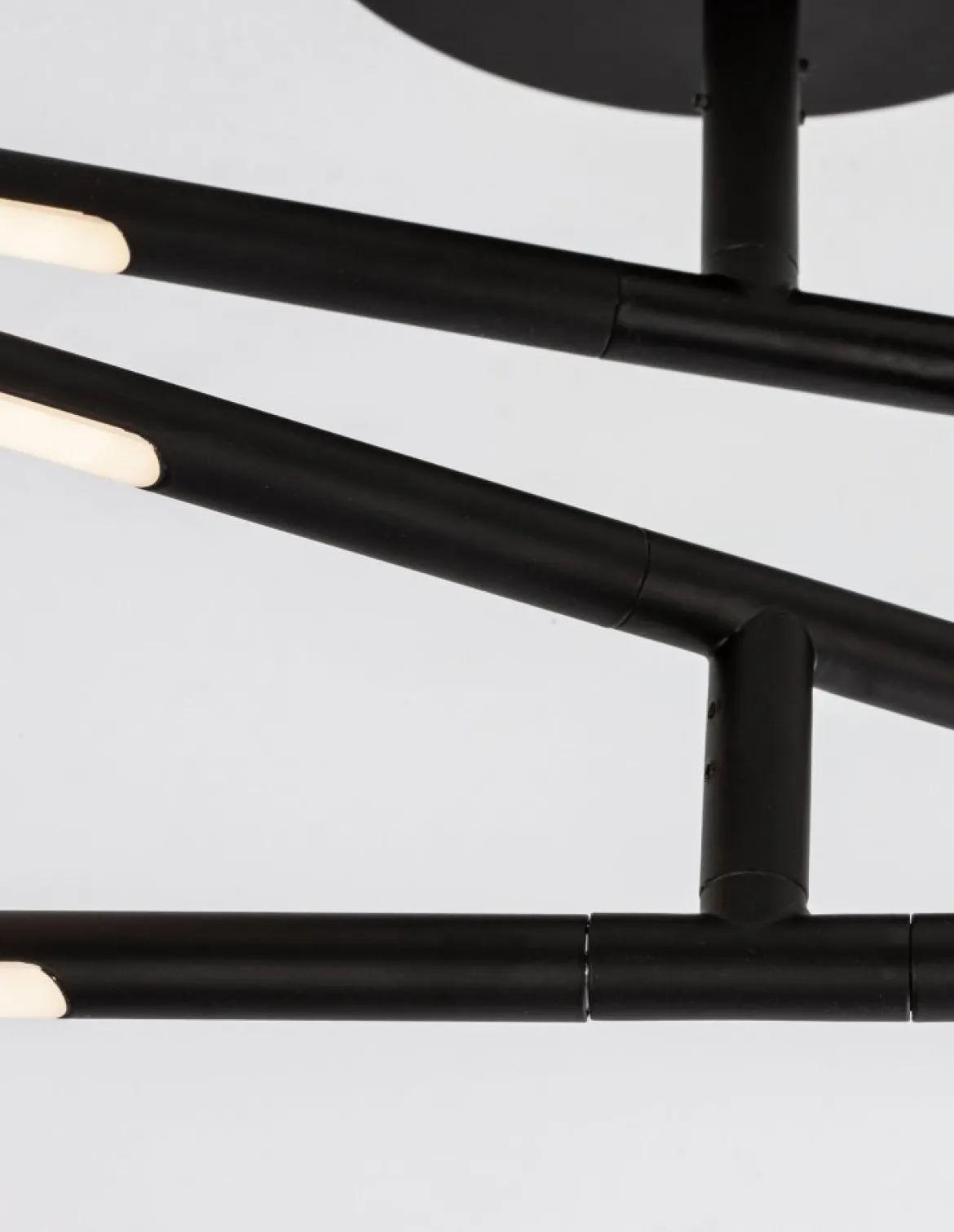 Nova Luce 9180761 RACCIO LED Deckenleuchte 6-flammig 3000K Schwarz
