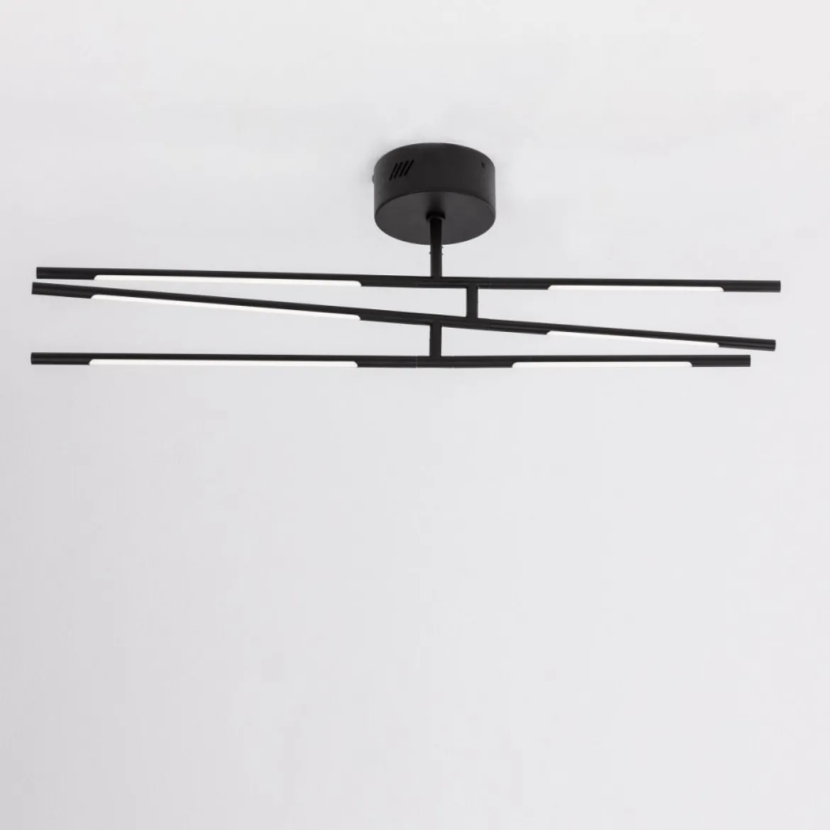 Nova Luce 9180761 RACCIO LED Deckenleuchte 6-flammig 3000K Schwarz