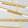 Nova Luce 9180781 RACCIO LED Pendelleuchte 8-flammig 3000K Messing Gold dimmbar