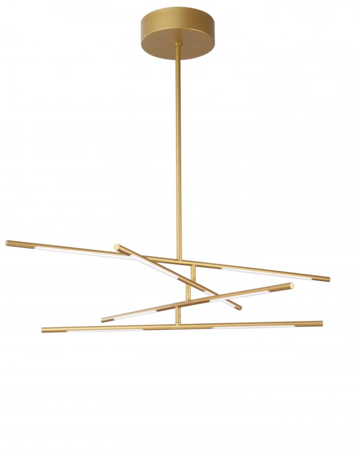 Nova Luce 9180781 RACCIO LED Pendelleuchte 8-flammig 3000K Messing Gold dimmbar