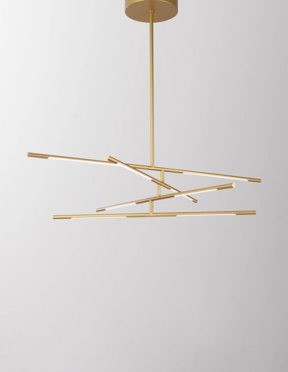 Nova Luce 9180781 RACCIO LED Pendelleuchte 8-flammig 3000K Messing Gold dimmbar