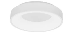 Nova Luce 9353830 RANDO THIN LED Deckenleuchte 38cm 3000K Weiss dimmbar