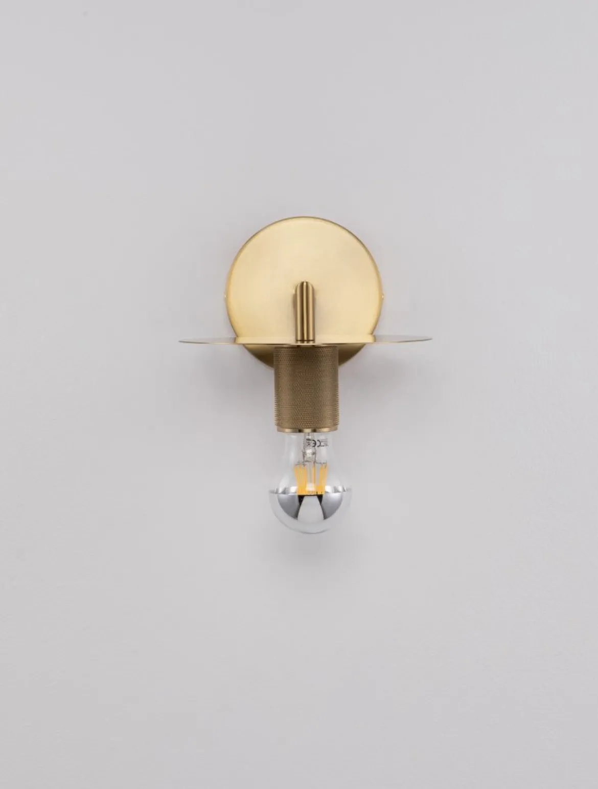 Nova Luce 9501238 ROYAL Wandleuchte mit Schirm Gold E27