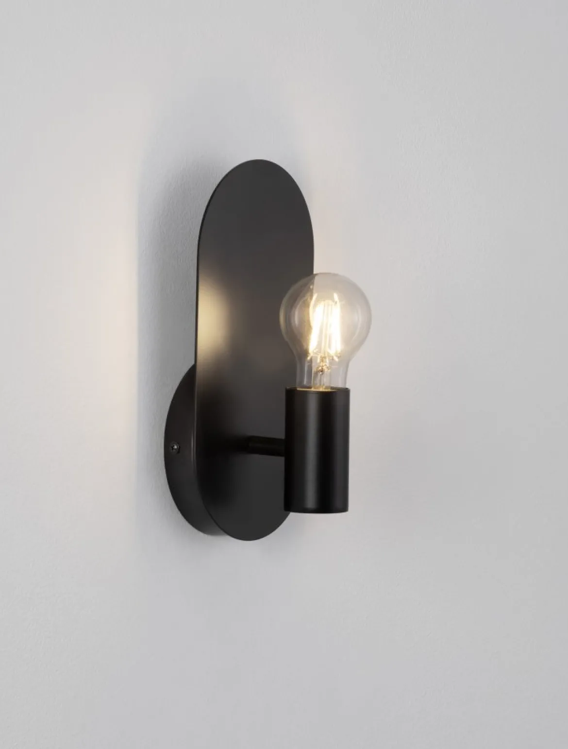 Nova Luce 9501245 ROYAL Wandleuchte Schwarz E27