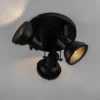Nova Luce 9624105 RUVI Deckenleuchte 3-flammig Schwarz GU10