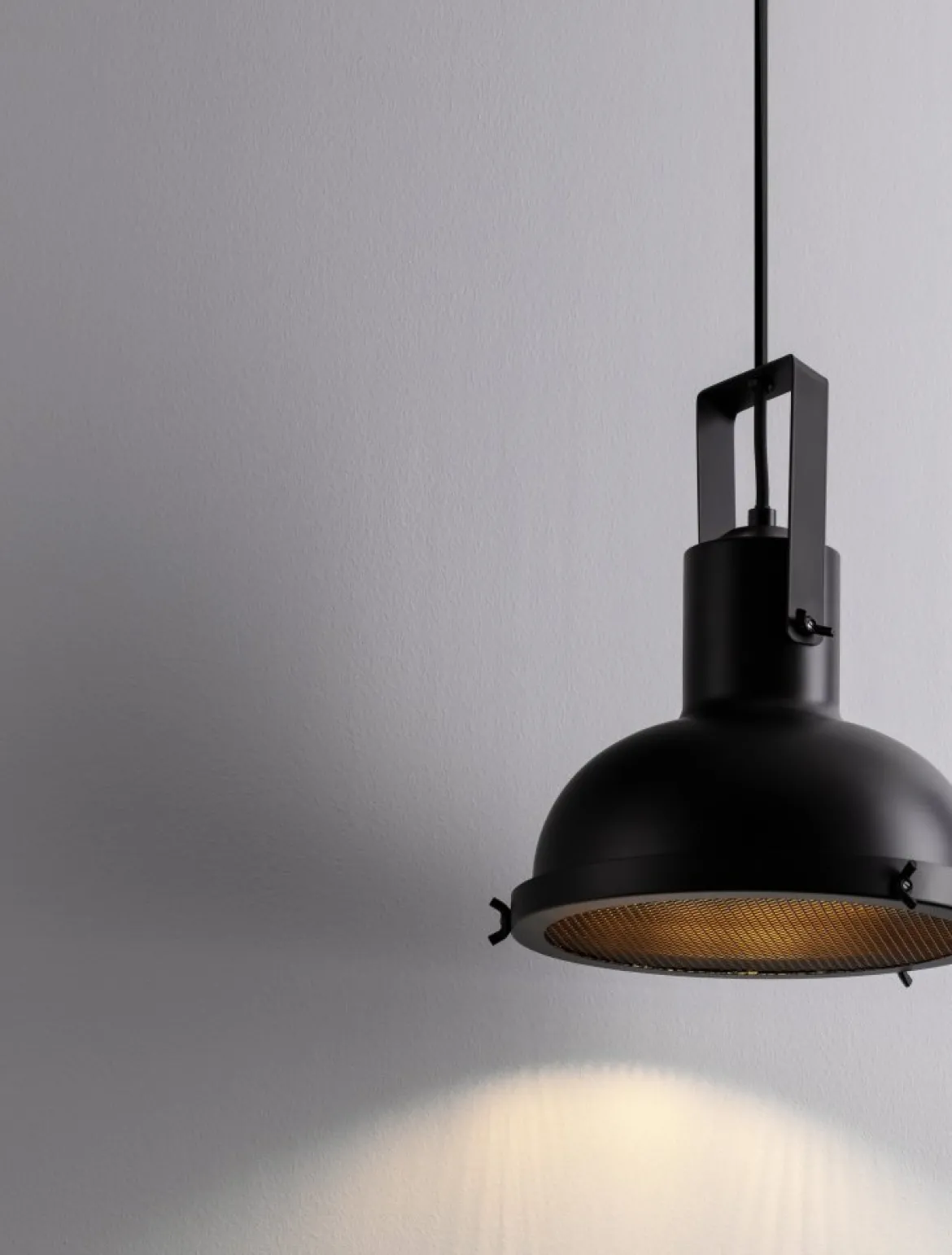 Nova Luce 9624100 RUVI Pendelleuchte 1-flammig Schwarz E27