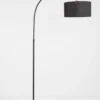 Nova Luce 9401652 SAMA Stehlampe Schwarz E27