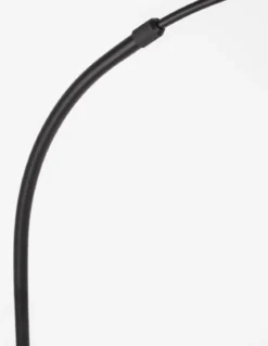 Nova Luce 9401652 SAMA Stehlampe Schwarz E27