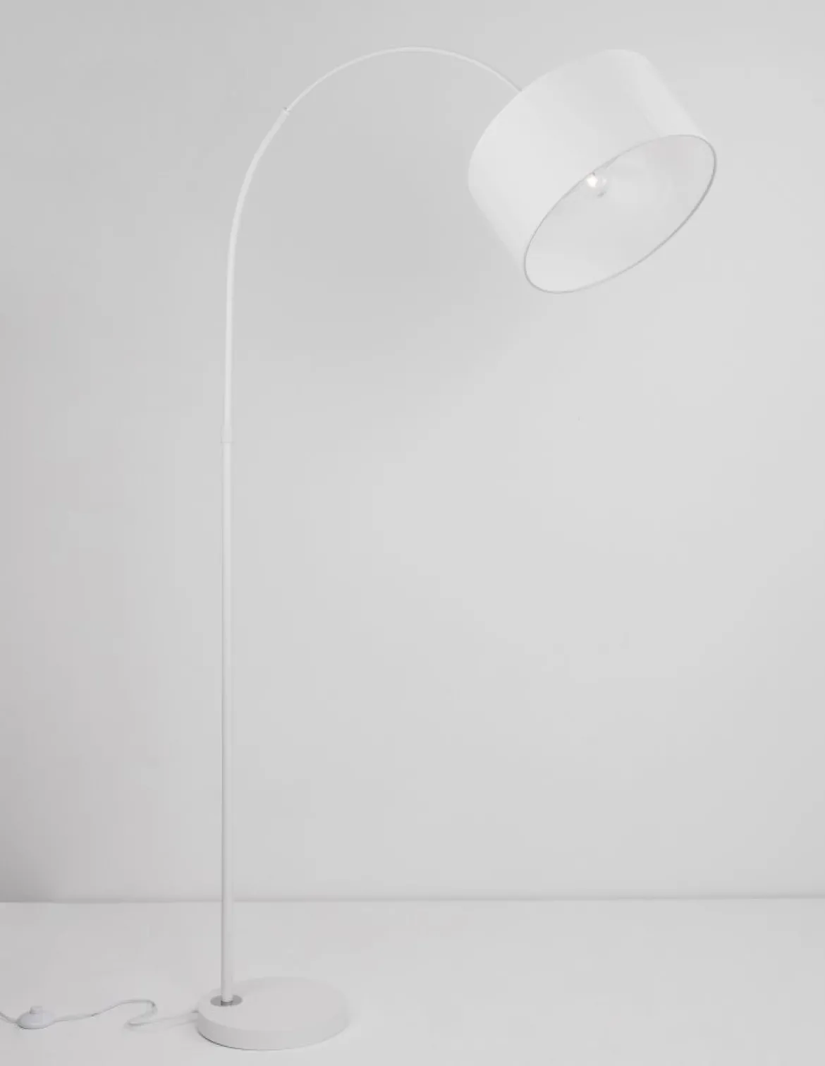Nova Luce 9401653 SAMA Stehlampe Weiss E27