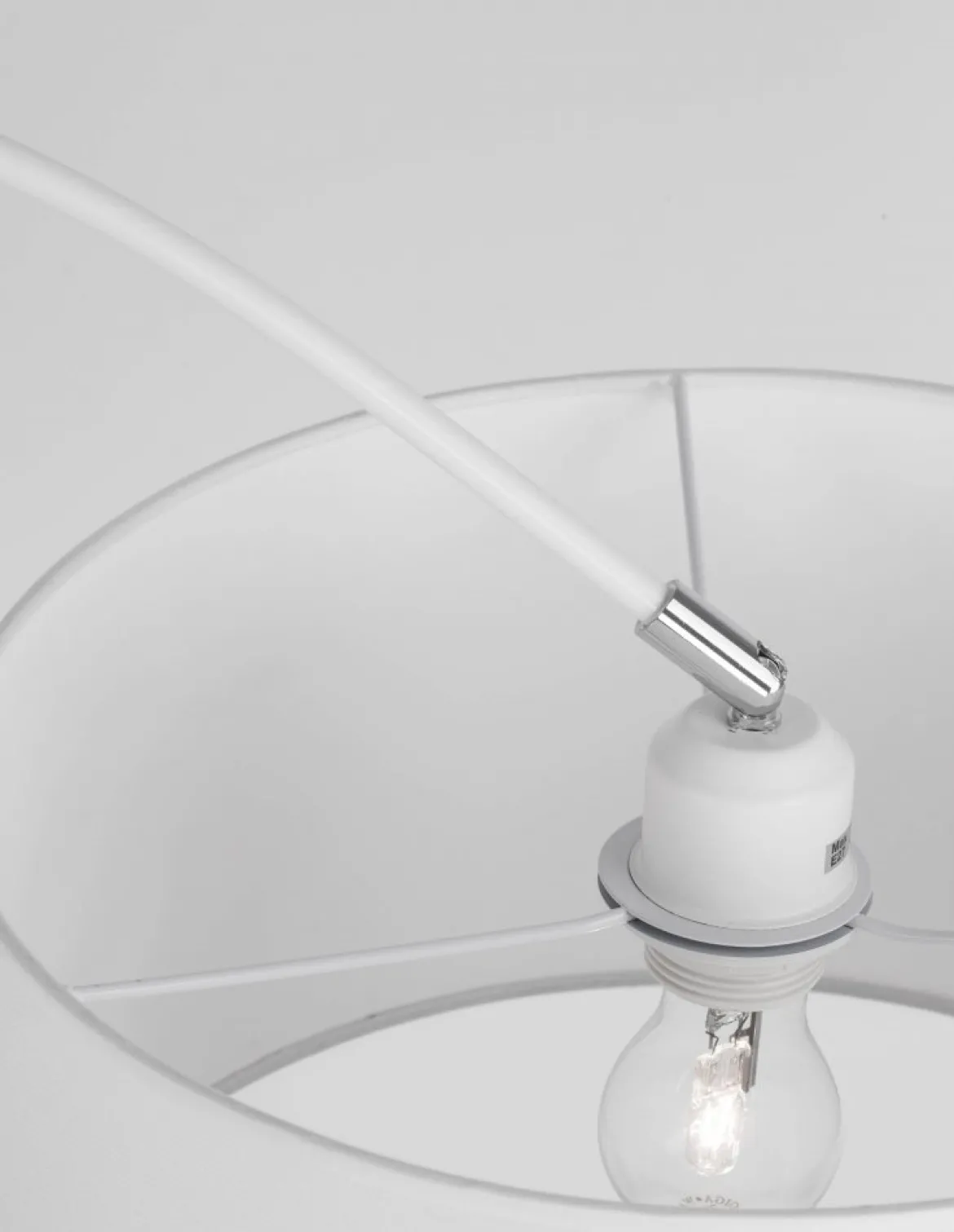 Nova Luce 9401653 SAMA Stehlampe Weiss E27