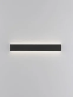 Nova Luce 9060613 SELINE LED Wandleuchte 3000K Schwarz 60cm