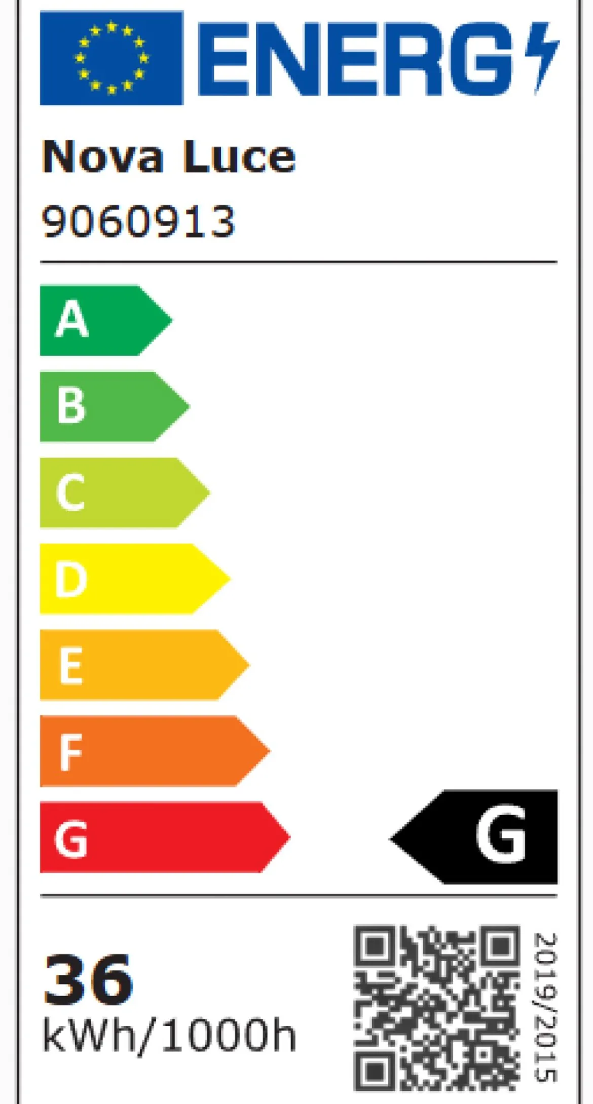 Nova Luce 9060913 SELINE LED Wandleuchte 3000K Schwarz 90cm