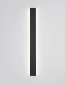 Nova Luce 9060913 SELINE LED Wandleuchte 3000K Schwarz 90cm