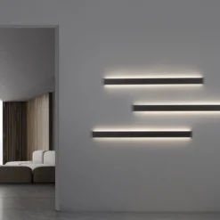Nova Luce 9081400 SELINE LED Wandleuchte 3000K Schwarz